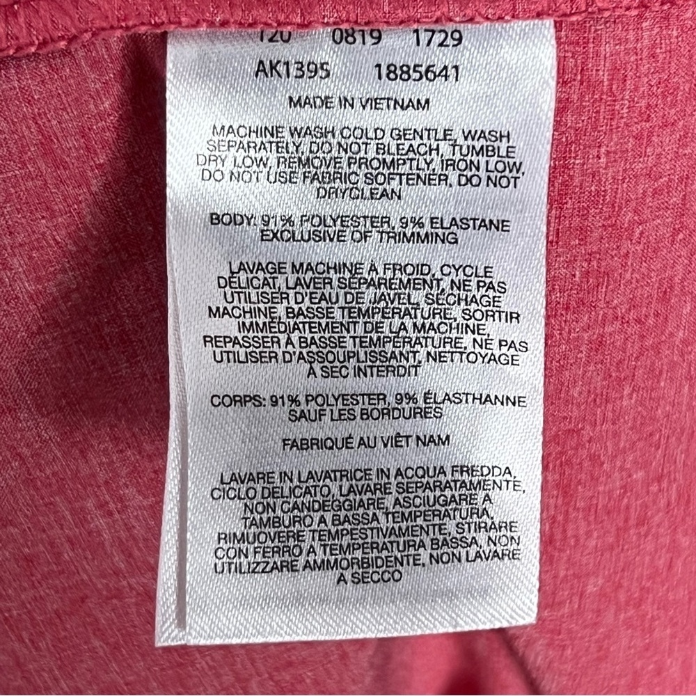 Columbia Womens Anytime Casual III Sun Dress Size Large Pink Lightweight - Picture 9 of 12
